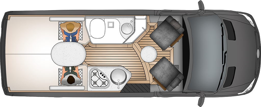 camper, sprinter camper, mercedes-benz camper, four-wheel sprinter, four-wheel camper, a yacht on wheels